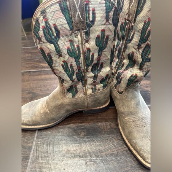 Twisted X Women’s Top Hand – Bomber/Cactus sz 9 - Picture 3 of 6